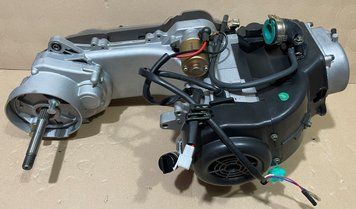 Двигун GY6-80 на 12 колесо під два амортизатори MS1250 фото