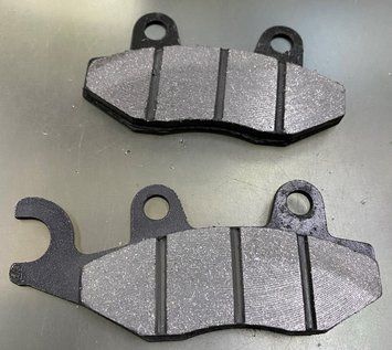 Колодки дисковые ACTIV , ZF-125 , СA-250 ухо в лево АХ -- 1523 фото